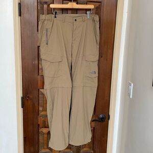 North Face convertible pants XXL